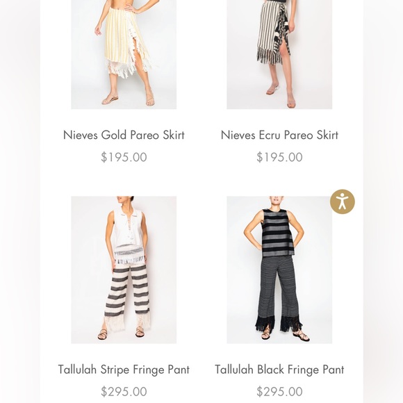 NWT Jaline Resort Collection Women’s Macrame Skirt - Picture 7 of 7